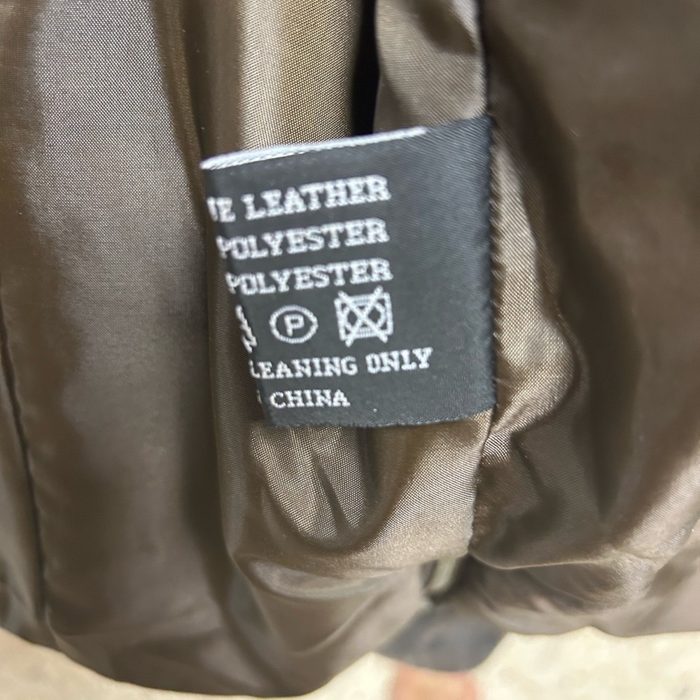 Dark Brown Suede Jacket - Picture 4 of 4